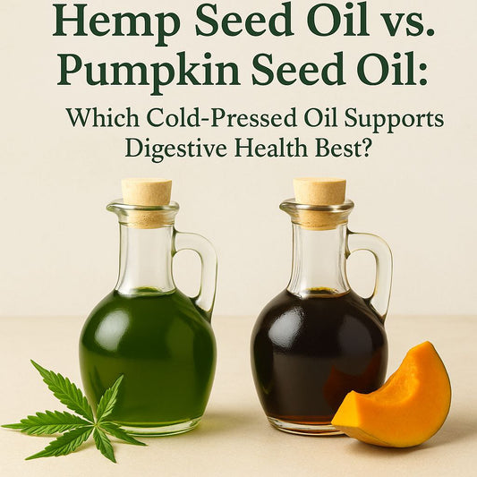 Hemp and Pumpkin seed oils for digestive health