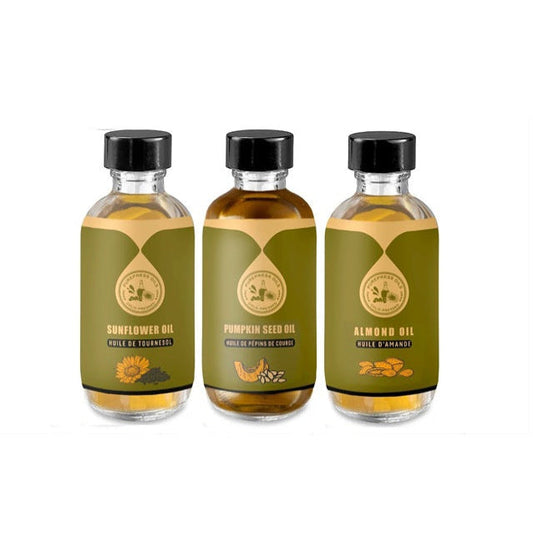 3 cold pressed oils gift tester set