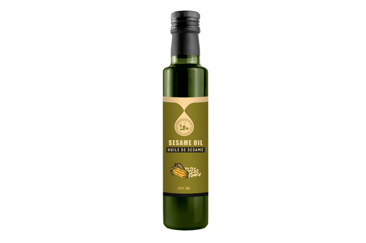 Cold pressed sesame oil 250ml bottle