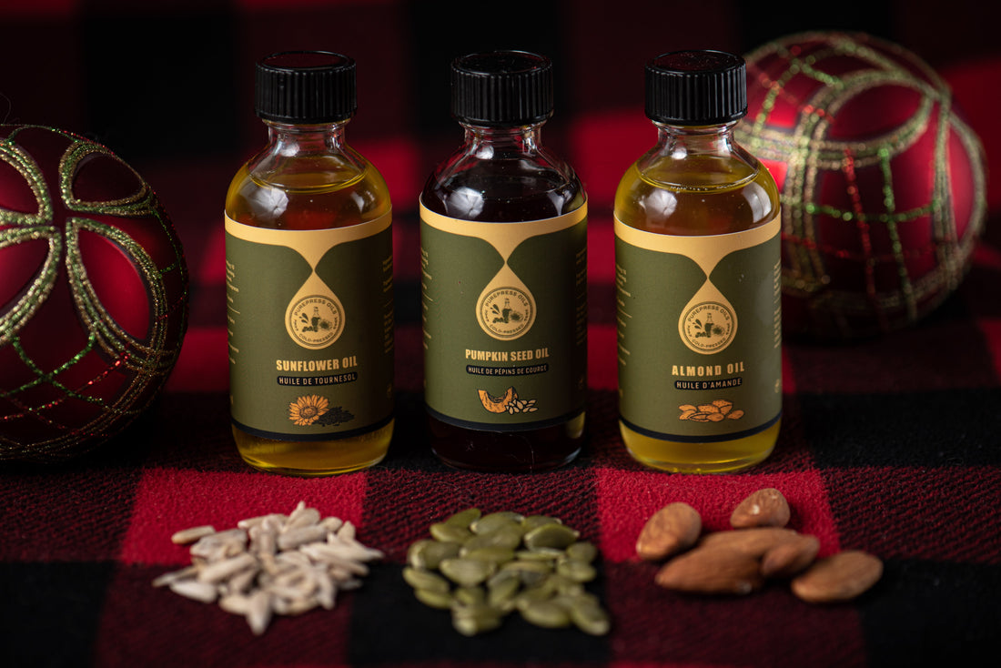 Gourmet Cold-Pressed Oils for Your Holiday Table