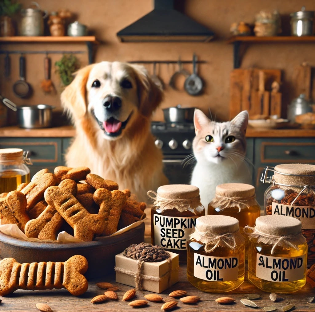 Homemade Healthy Snacks for Your Pets: Using De-Oiled Cakes and Cold-Pressed Oils