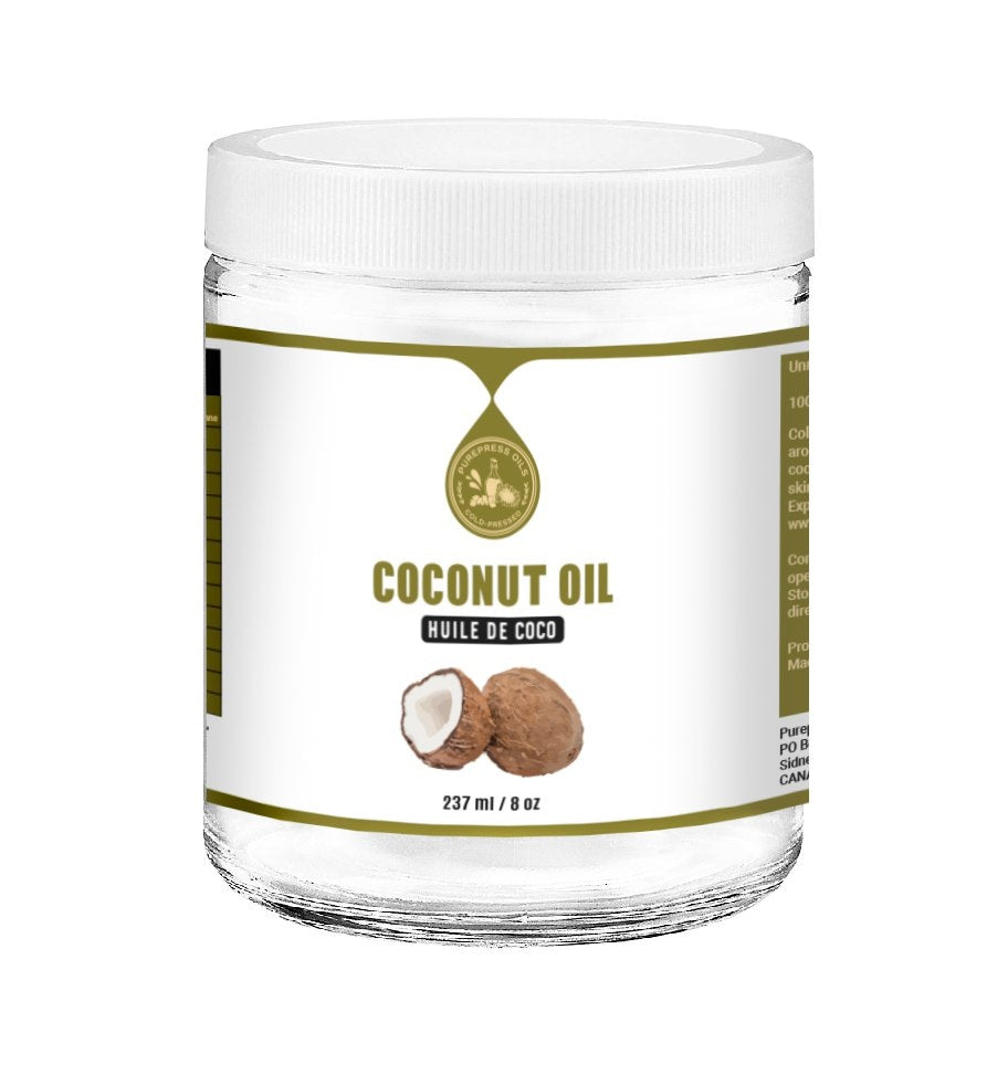 Cold Pressed Coconut Oil - Pure, Unprocessed, Unfiltered From Organic Coconut