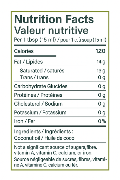 Cold Pressed Coconut Oil - Pure, Unprocessed, Unfiltered From Organic Coconut